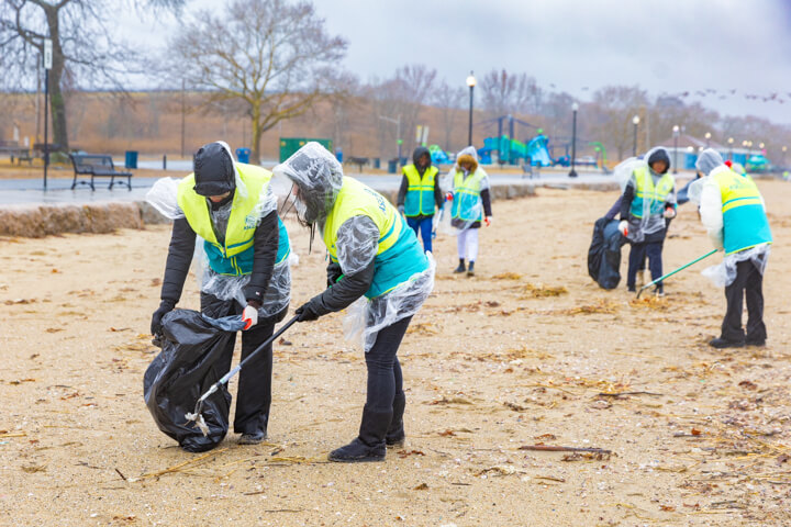 ASEZ WAO No More GPGP Beach Cleanup at Seaside Park