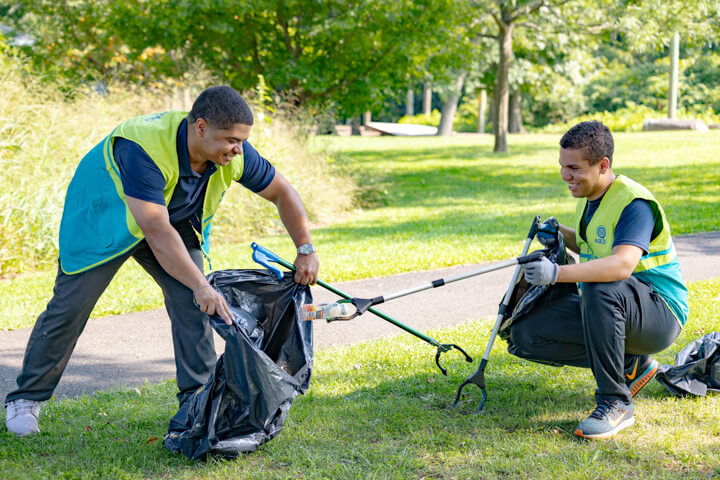 Scalzi Park Cleanup 1