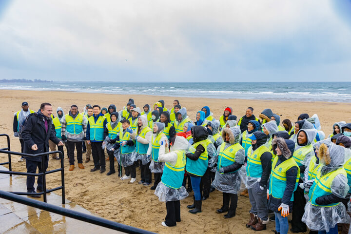 ASEZ WAO No More GPGP Beach Cleanup at Seaside Park