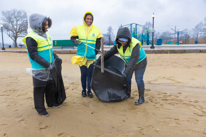 ASEZ WAO No More GPGP Beach Cleanup at Seaside Park