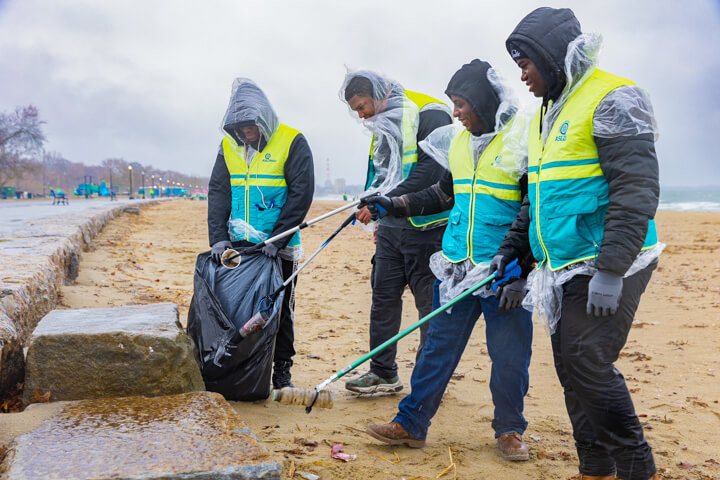 ASEZ WAO No More GPGP Beach Cleanup at Seaside Park