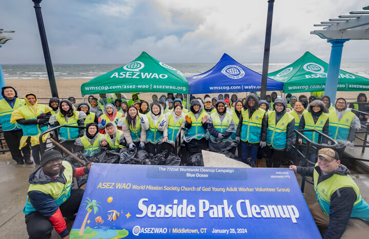 ASEZ WAO No More GPGP Beach Cleanup at Seaside Park